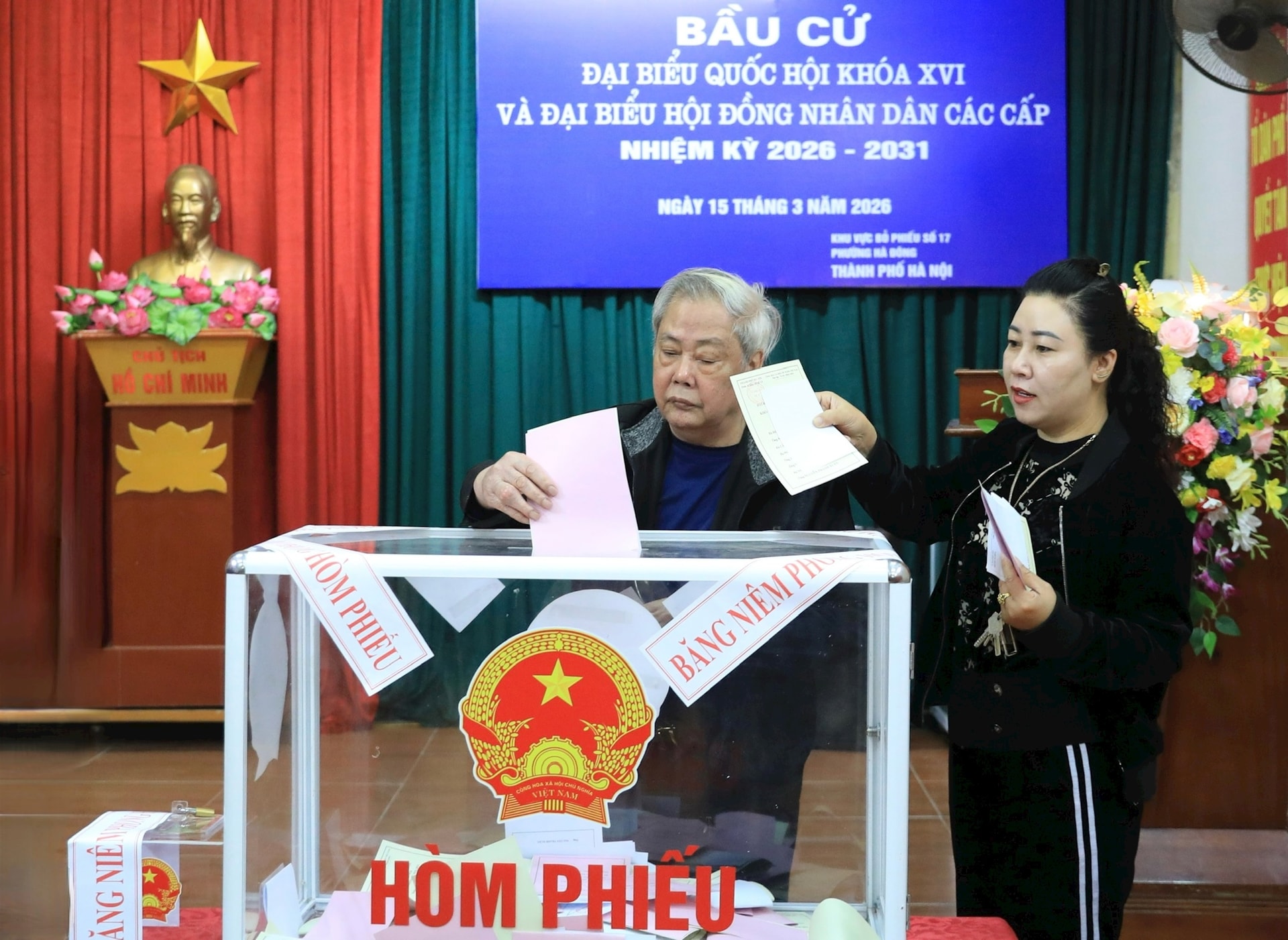 Cập nhật diễn biến cuộc bầu cử: Hơn 89% cử tri Hà Nội bỏ phiếu tính đến 15h