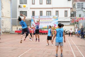 Giải bóng chuyền hơi Mừng Đảng – Mừng Xuân Bính Ngọ 2026 phường Yên Nghĩa
