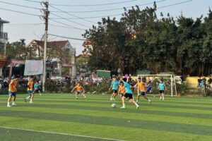 Sôi nổi Giải bóng đá thanh niên xã Hưng Đạo lần thứ II năm 2026