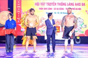 Hội Vật truyền thống làng Khu Ba: Nét đẹp thượng võ trong mùa lễ hội đầu xuân