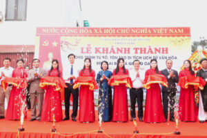 Quảng Oai khánh thành công trình tu bổ, tôn tạo Di tích lịch sử đình Lai Bồ