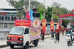 Xã Ô Diên đẩy mạnh tuyên truyền bầu cử Đại biểu Quốc hội khóa XVI và HĐND các cấp nhiệm kỳ 2026 – 2031