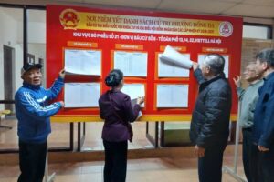 Hà Nội công bố danh sách chính thức những người ứng cử đại biểu Quốc hội khóa XVI theo từng đơn vị bầu cử trên địa bàn Thành phố