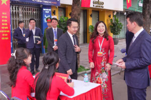 Lãnh đạo Sở Văn hóa và Thể thao tham gia Ngày hội non sông