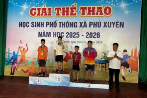 Giải Thể thao học sinh năm học 2025 – 2026 xã Phú Xuyên