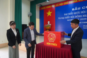 Kiểm tra công tác bầu cử đại biểu Quốc hội khóa XVI và đại biểu HĐND các cấp nhiệm kỳ 2026–2031 tại xã Yên Xuân