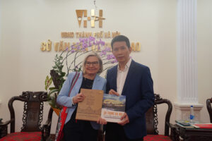 Phó Chủ tịch Hội chợ sách quốc tế Frankfurt thăm và làm việc với Sở Văn hóa và Thể thao Hà Nội
