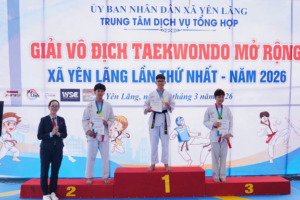 Giải vô địch Taekwondo mở rộng xã Yên Lãng lần thứ I năm 2026