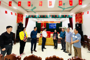 Kiểm tra công tác tuyên truyền, cổ động trực quan phục vụ bầu cử tại các phường Từ Liêm,Tùng Thiện và xã Hoài Đức