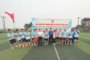 Giải Bóng đá thanh niên xã Dân Hòa năm 2026 khép lại thành công