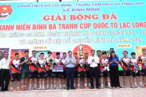 Giải bóng đá thanh niên Bình Đà năm 2026 thành công tốt đẹp
