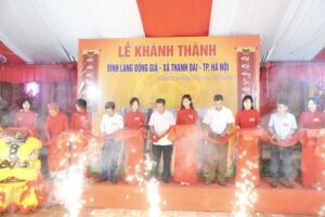 Thanh Oai: Khánh thành công trình tu bổ, tôn tạo di tích Đình làng Động Giã