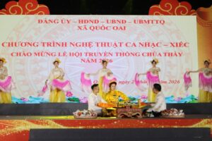 Quốc Oai: Đêm nghệ thuật khép lại mùa Lễ hội Chùa Thầy thành công