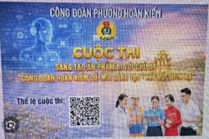 Công đoàn phường Hoàn Kiếm tổ chức Cuộc thi sáng tạo ấn phẩm AI