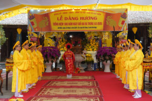 Xã Hát Môn tổ chức Lễ dâng hương tưởng niệm 1983 năm ngày giỗ Hai Bà Trưng