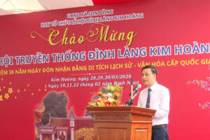 Lễ hội truyền thống làng Kim Hoàng năm 2026