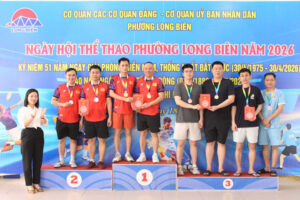 Phường Long Biên tổ chức Ngày hội thể thao chào mừng các ngày lễ lớn trong tháng 4 và tháng 5