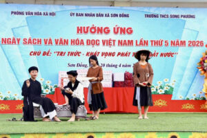 Sôi nổi các hoạt động hưởng ứng Ngày sách và Văn hóa đọc Việt Nam lần thứ 5 năm 2026 của xã Sơn Đồng
