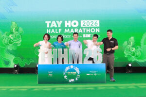 Hơn 10.000 VĐV tham gia giải chạy “Tay Ho Half Marathon 2026 Powered by BIM Group”