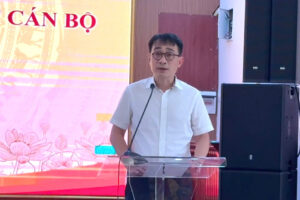 Đồng chí Hoàng Mạnh Tuấn giữ chức vụ Chánh Văn phòng Sở Văn hóa và Thể thao Hà Nội