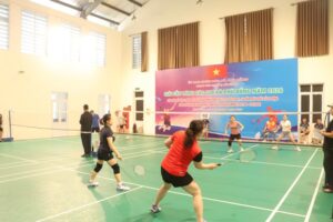 200 vận động viên tranh tài Giải Cầu lông các câu lạc bộ xã Phù Đổng năm 2026