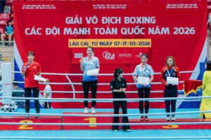 Hà Nội giành vị trí Nhất toàn đoàn tại Giải vô địch Boxing các đội mạnh toàn quốc 2026