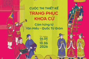 Cuộc thi Thiết kế trang phục khoa cử 2026: Khơi nguồn sáng tạo từ di sản