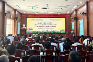 Đan Phượng tập huấn công tác quản lý nhà nước về di sản văn hóa năm 2026