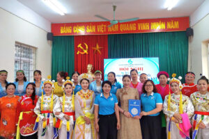 Phường Việt Hưng ra mắt mô hình “Tổ phụ nữ tham gia tuyên truyền, giữ gìn văn hóa truyền thống” tại khu dân cư Lệ Mật