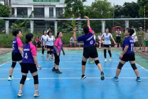Phường Tây Mỗ: Sôi nổi Giải bóng chuyền hơi trung, cao tuổi năm 2026