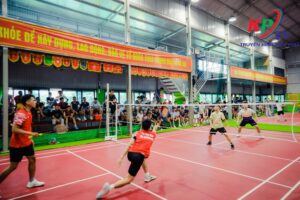 Sôi nổi Giải cầu lông mở rộng năm 2026 chào mừng kỷ niệm 1 năm thành lập xã Kiều Phú 