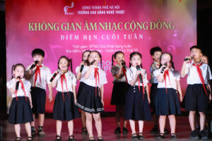 Ươm mầm tình yêu nghệ thuật từ những sân khấu cộng đồng
