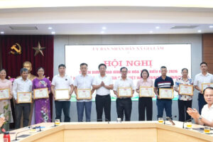 Xã Gia Lâm tuyên dương 36 gia đình văn hóa tiêu biểu