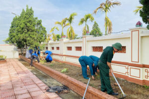 Minh Châu hưởng ứng phong trào “Toàn dân chung tay bảo vệ môi trường” bằng hành động thiết thực