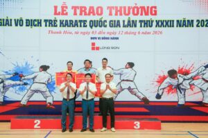 Hà Nội giành ngôi Nhất toàn đoàn Giải vô địch trẻ Karate quốc gia 2026