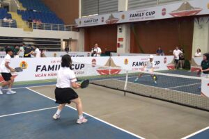 Gần 700 VĐV tranh tài Giải Pickleball Family Cup Ngân hàng Việt Nam 2026: “Gia đình – Đồng hành – Kết nối”