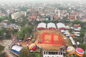 Xã Bình Minh chung tay giữ gìn cảnh quan sạch đẹp khu vực quanh di tích Đền Nội Bình Đà