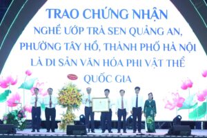 Khai mạc Lễ hội Sen Hà Nội năm 2026: Tôn vinh di sản trà sen Quảng An, công bố Khu du lịch hồ Tây và vùng phụ cận