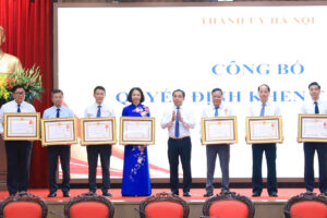 Sở Văn hóa và Thể thao Hà Nội được tặng thưởng Huân chương Lao động hạng Ba
