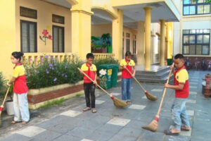 Lan tỏa phong trào xây dựng môi trường “Sáng – Xanh – Sạch – Đẹp – An toàn – Thông minh” ở xã Cổ Đô