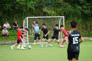 Khai mạc Giải bóng đá thiếu niên xã Ba Vì lần thứ I, năm 2026