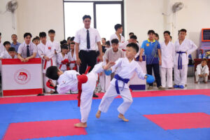 Giải Karate xã Cổ Đô mở rộng năm 2026 góp phần lan tỏa tinh thần Festival Võ thuật Quốc tế Hà Nội