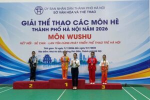Xã Vân Đình giành 12 huy chương tại Giải thể thao các môn hè thành phố Hà Nội năm 2026