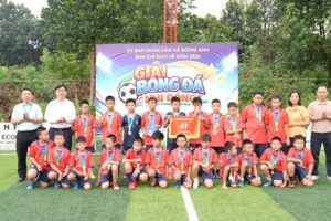 Sôi nổi Giải bóng đá nhi đồng xã Đông Anh năm 2026