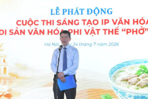 Phát động Cuộc thi sáng tạo IP văn hóa từ di sản văn hóa phi vật thể “Phở” Hà Nội