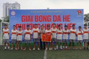 Giải bóng đá hè năm 2026 phường Hoàng Liệt thành công tốt đẹp