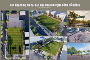 Xã Thanh Trì: Khởi công công trình cải tạo, nâng cấp khu vui chơi cộng đồng Cổ Điển B