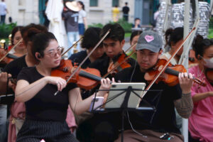 Sẵn sàng cho đêm hòa nhạc ngoài trời “Crescendo – Giao hưởng kết nối” bên hồ Gươm