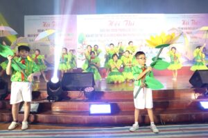 Lan tỏa văn hóa đọc và sân chơi nghệ thuật từ Hội thi thiếu nhi phường Kiến Hưng