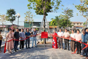 Xã An Khánh khánh thành điểm tập luyện thể thao cộng đồng tại thôn Phương Quan